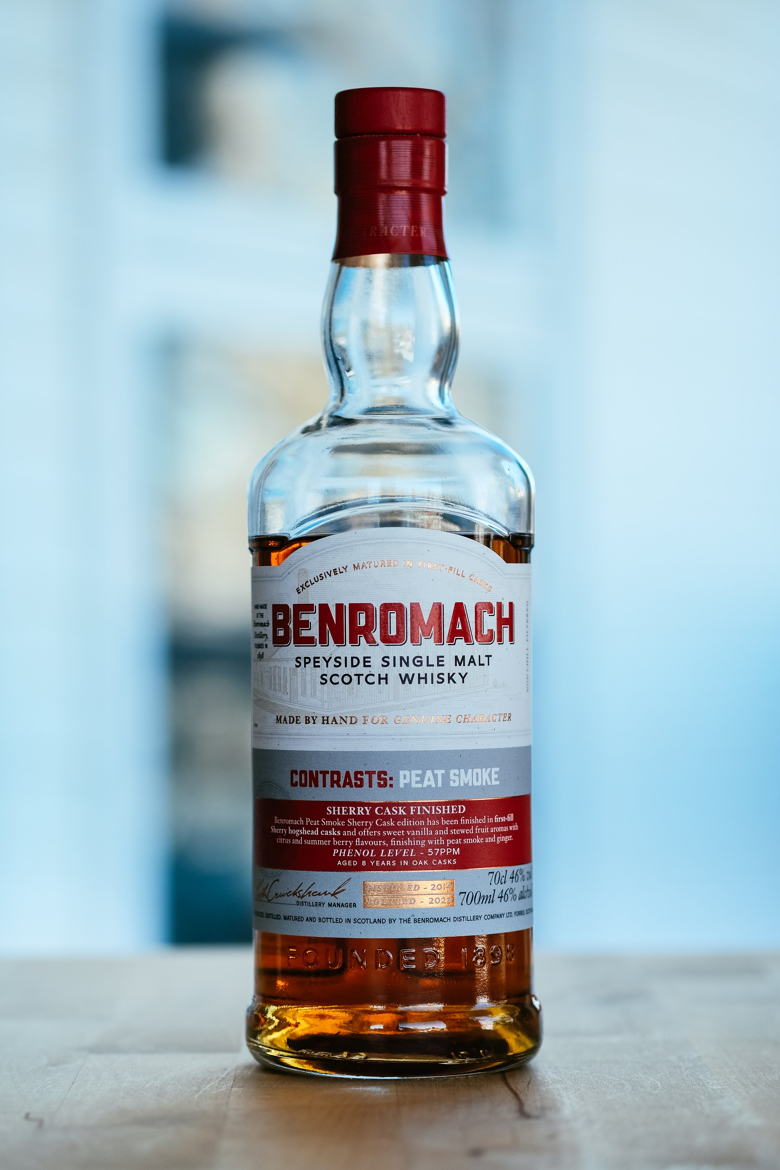 Benromach Peat Smoke Bourbon vs Sherry — Dramface
